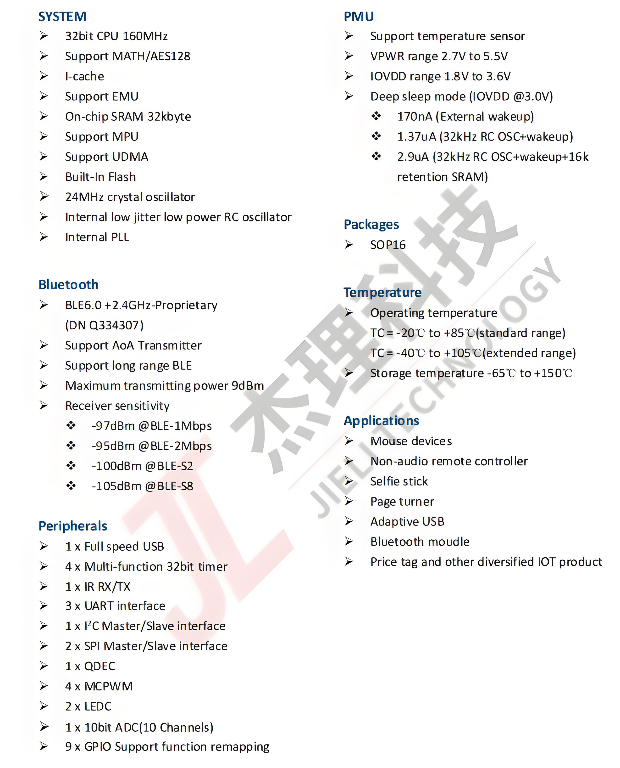 AW312B Features
